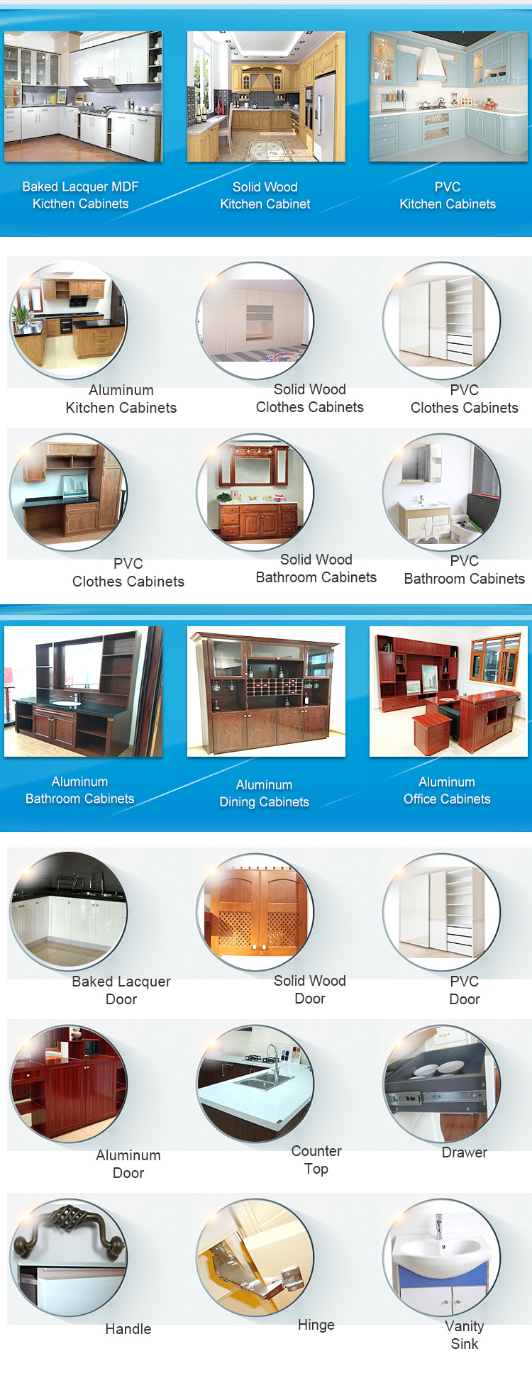 Alu Aluminum File Cabinet Office Furniture Metal File Cabinet Stainless Steel Kitchen Cabinet