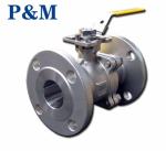 ASTM A351 CF8 ANSI SS FLANGED ball valve