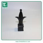 Manufacture aluminum die casting fence picket spearheads finial ornaments 5/8"