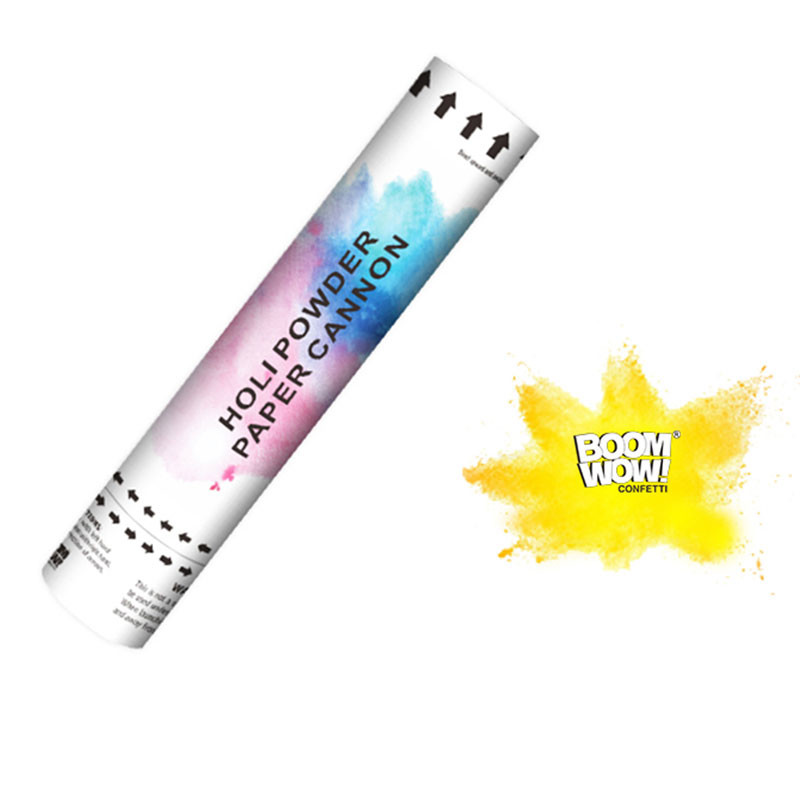 Event Colored 100% Natural 45cm Holi Powder Cannon