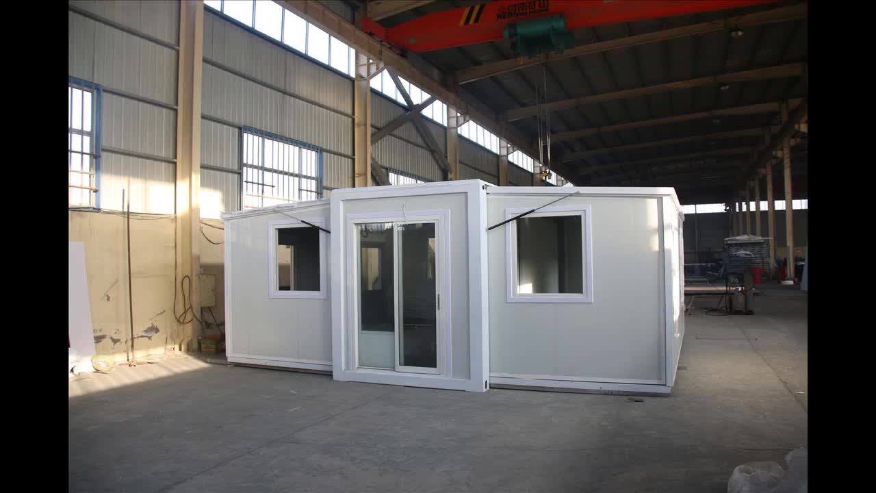 Foldable / Extendable / Detachable Modular Container House Weather Resistant Custom