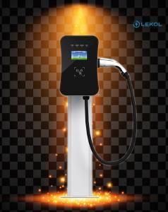 Quality Ocpp Type 2 11kw Ev Car Charging Station With Big Screen wholesale