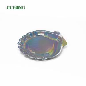 Quality Disposable Bamboo Biodegradable Paper Plates Recyclable round dia 23cm wholesale
