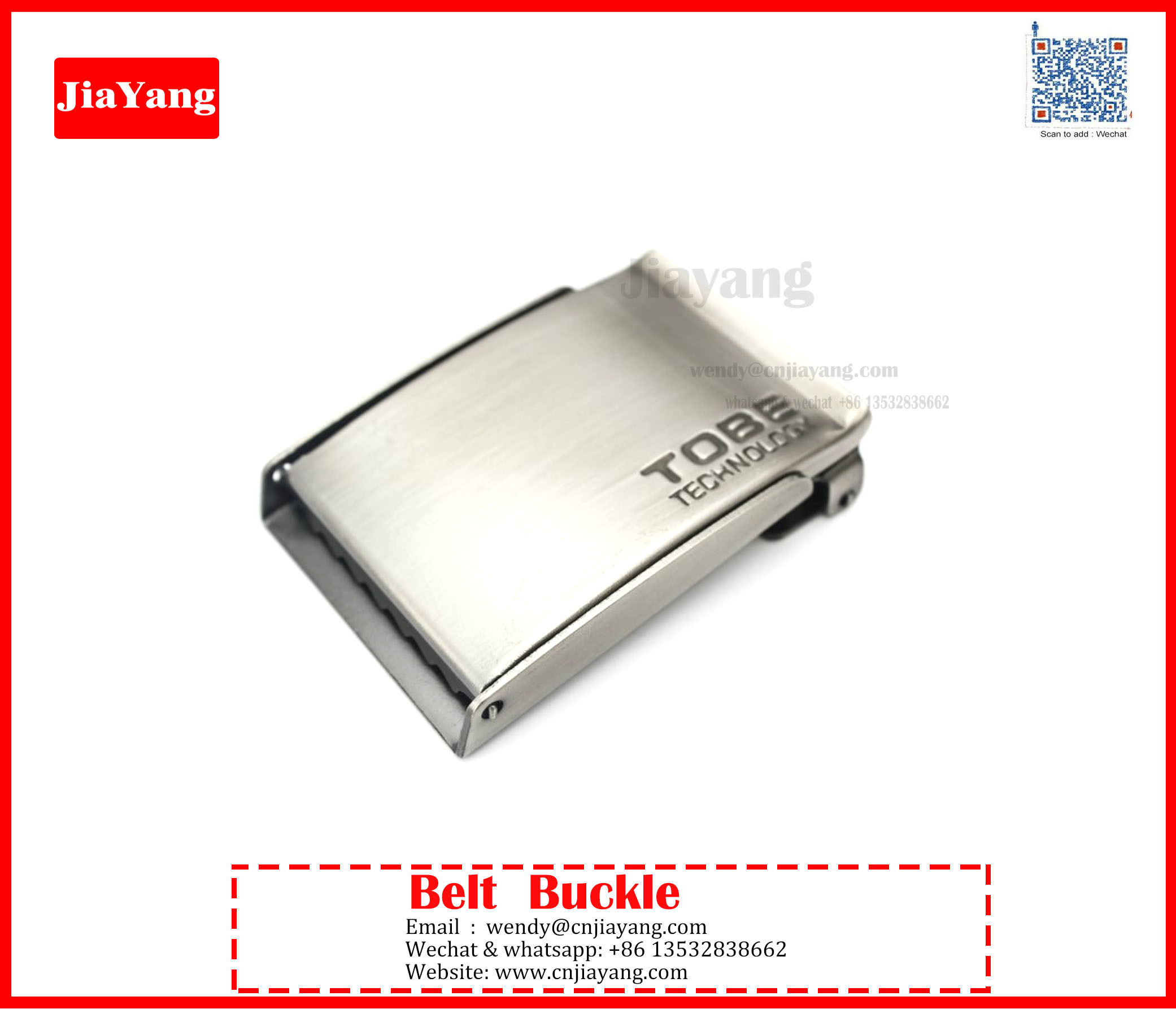 Iron Belt Buckle For Fabric Webbing