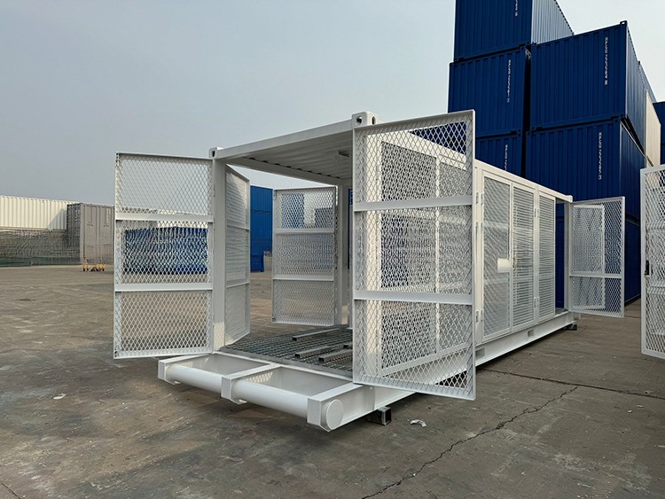 5ft 6ft 8ft 9ft 10ft 45ft 48ft 53ft C5 H Painting Power Transformer Steel Floor for Compressor Frame Skid and Efficiency