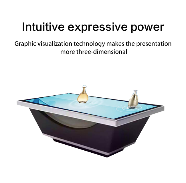 LCD Object Recognition Touch Table Augmented Reality Dynamic Hologram Projector Interactive Touch Screen Table Child