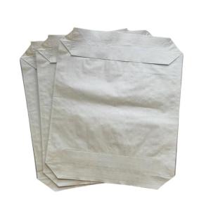 Quality 50x60x10cm 80GSM(60GSM+20GSM) Plastic Packaging Bag for filling of Cement Building Material wholesale