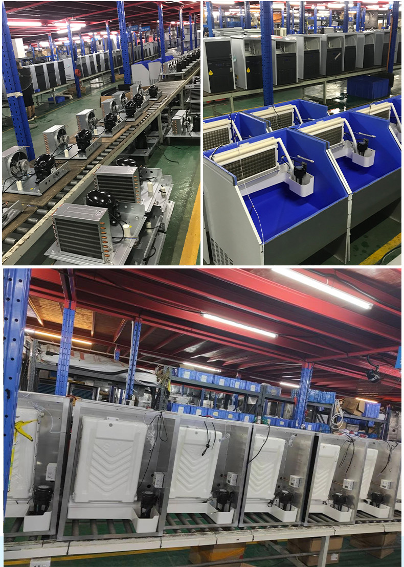 80kg Automatic Water Flowing Vertical Bolck Cube Ice Maker Making Machine