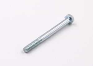 Quality DIN 931 Grade 8.8 Fasteners Screws Bolts Hexagon Head Zinc Plated Surface Treatment wholesale