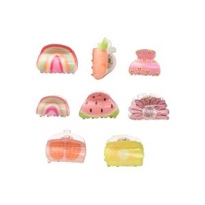 Quality Fruit Funny Mini Claw Clips Cute Children's Hair Accessories wholesale