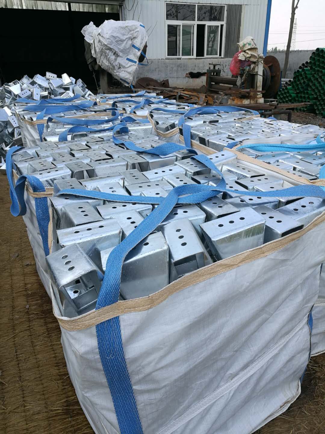 Hot Dip Zinc Coated Galvanized Steel Guardrail Spacer With ISO9001 2008 Certification
