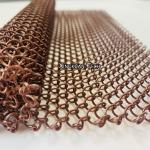 Hanging Metal Decorative Mesh Curtain Drapery For Interior Decoration