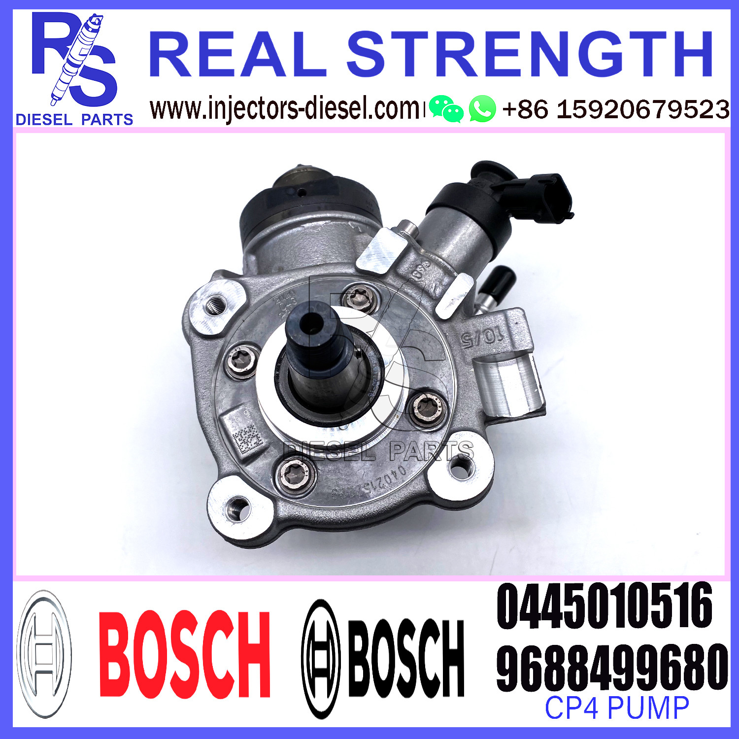 Injection Pump 0445010516 9688499680 1,6 e-HDi Peugeot Citroen 1920RF Ford Fiat 1151