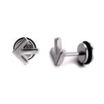 Luxury simple design cute not obvious arrowhead girl kid jewelry gift wear stud
