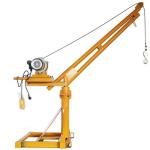 100m Mini Lifting Crane , 800kg Pickup Truck Jib Crane