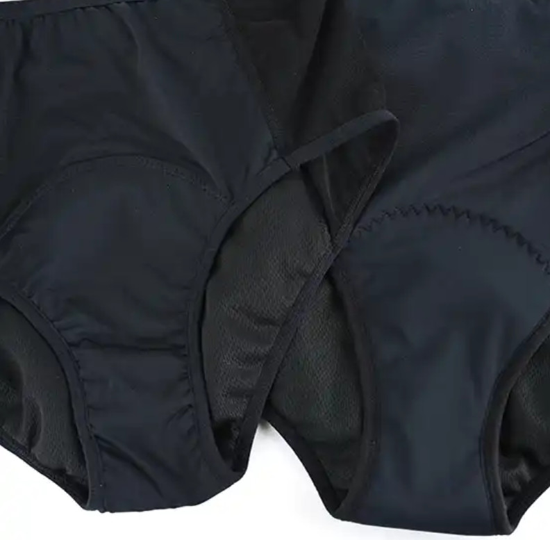 4 Layers Period Panties Underwear Heavy Flow Sanitary Panty Plus Size Leak Proof