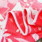 RPET microfiber waffle beach towel golf towel