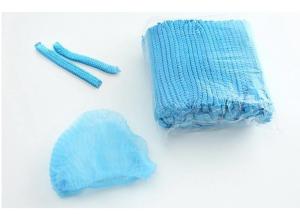Quality Customized Non Woven Bouffant Cap Excellent Filtration Performance wholesale