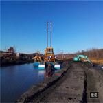 Submersible Dredge Cutter Suction Dredger Pump 20m Depth