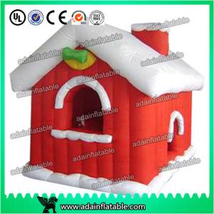 Quality Christmas Event Advertising Inflatable Santa House,Inflatable House Tent wholesale