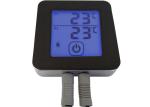 Bluetooth Connect Digital Food Thermometer , Dual Probe Smoker Grill BBQ