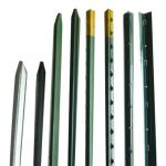 Black Bitumen Metal T Post Fence / Y Fence Post Australia Star Picket