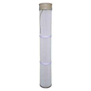 Quality Bottom Loaded Replacement Filters Dust Collectors Pleated For Cement Plant wholesale