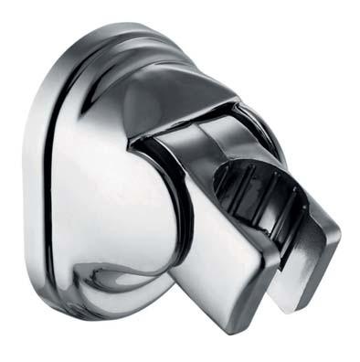 Plating Zinc Adjustable Shower Wand Holder Suction Cup Bathroom Shower