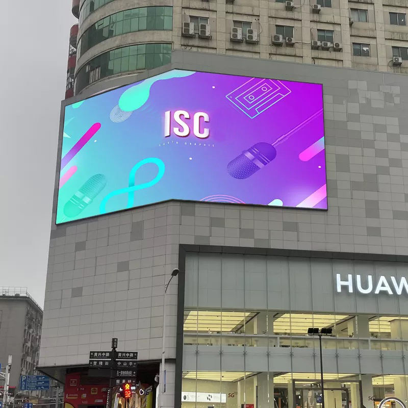 Outdoor Advertising High Brightness Led Screen , Full Color LED Display Board P5