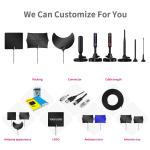 Clear Uhf Wireless Caravan Car Satellite Amplifier Signal Booster for Digital Tv