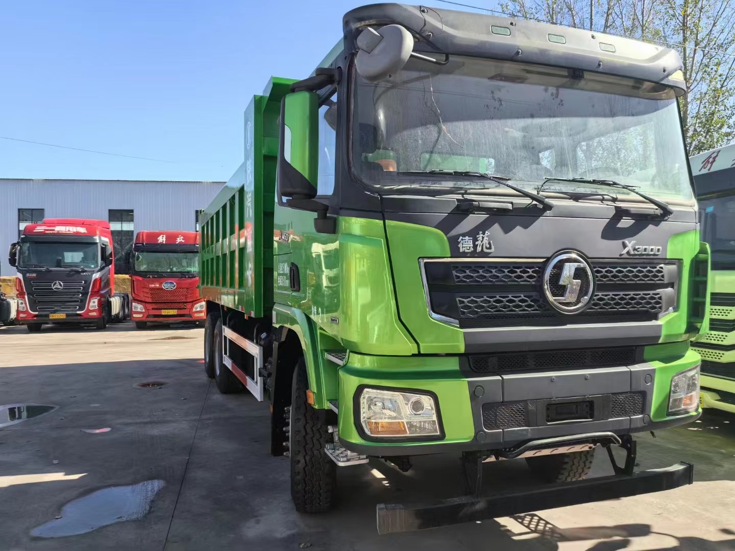 Shacman Dump Truck 6x4 25 Ton Tipper Dump Truck For Sale