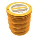 Spiral beach bucket portable beach storage bucket
