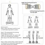 Full Color Auto Balance Scooter 36V 4.4A Adult Electric Unicycle Skateboard