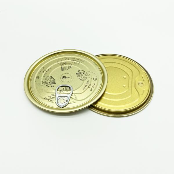 401 99mm Diameter full aperture Sealing Tinplate Easy Open End, fully automatic