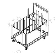 Quality Laser Mark Automatic Industrial Loading Trolley Unloading Trolley wholesale