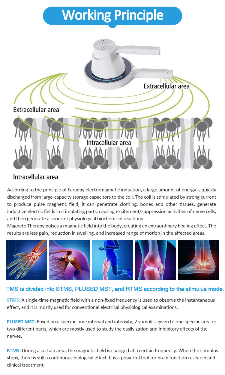 Laser Magnetic Therapy Device Pain Relief / Physical Therapy With Dual Energy Treatment