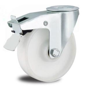 Quality 200mm Hollow Kingpin Industrial PP caster wheels wholesale