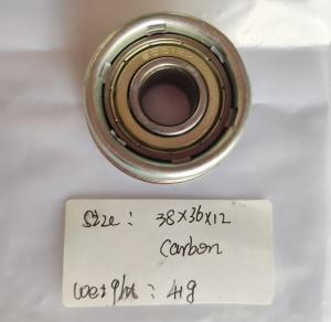 Quality 6001zz Miniature Stamping Flanged Deep Groove Ball Bearing 38x36x12 wholesale