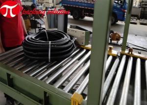 Quality Corrugated Hose Pipe Packing Machine Coil Stretch Wrapping Machine Horizontal GW300 380V / 50HZ wholesale