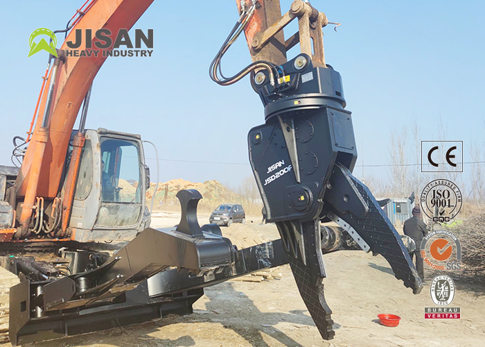 Olecranon Scissors Recycling Eagle Hydraulic Scrap Shear Powerful Cutting Force
