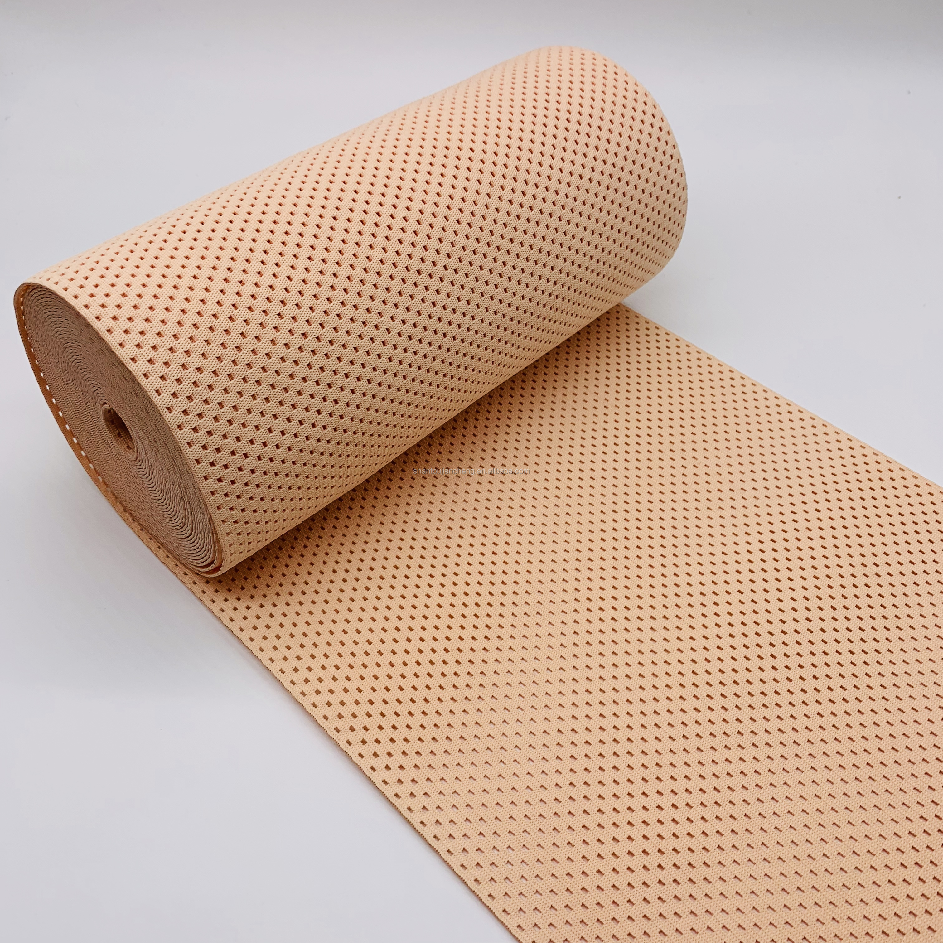 Polyester elastic band mesh webbing breathable strong elastic band for belly band