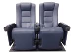 USIT Fire Resistant 3D Leather Theater Seating Folded VIP Stadium Seats