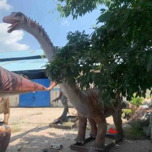 Quality Lifelike Animatronic Dinosaur Amusement Park Diplodocus Model wholesale