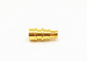 Quality Brass RF Coaxial Cable Connectors SMPM Straight Female Socket Solder wholesale