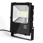 Outdoor Driverless LED Floodlight 100W 150W 200W 4KVA DOB Surge Protection