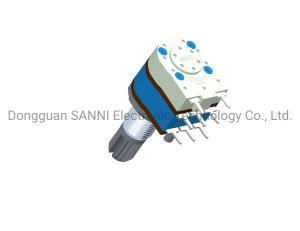Quality RV12321GSKA Rotary 12mm Potentiometer Dual Unit Shaft Sealed With Switch wholesale