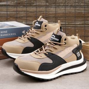 Quality Light Work Shoes Kevlar Anti-proof Safety Sheos Novel Fashionable Mens Comfortable Safety Shoes Practical wholesale