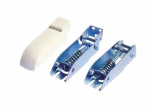 Quality Self Balance Fridge Freezer Door Hinges Zinc Surface Treatment And ABS Cover wholesale