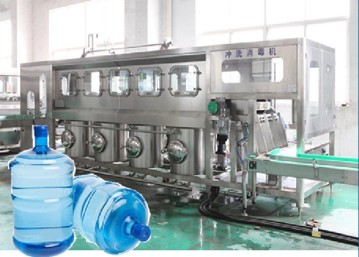 1.38kw SUS316 Filling Capping Machine 18.9L Bottle Water Making Machines