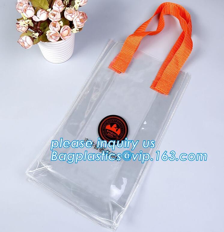Transparent PVC Cosmetic Bag for carrying Makeup Toiletry Compact Size, luxury holographic PVC hanging travel cosmetic m